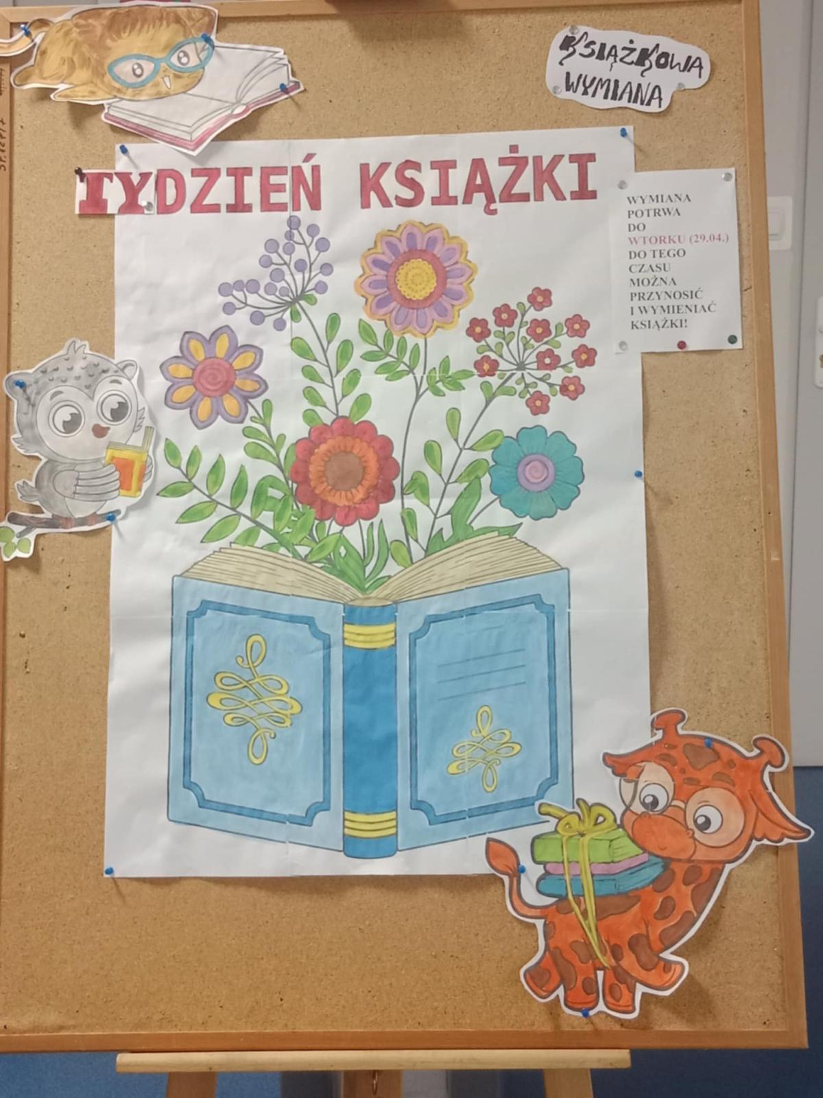 Szkolna wymiana książkowa z okazji Światowego Dnia Książki i Praw Autorskich